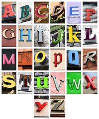 Image showing Alphabet