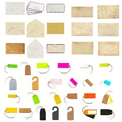 Image showing Stationery collage