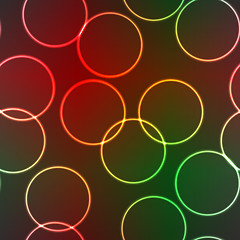 Image showing Abstract elegance background with lighting rings