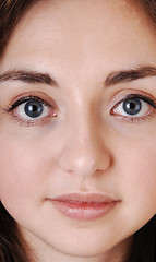 Image showing Face of a girl.