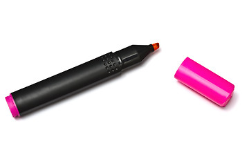 Image showing Pink highlighter