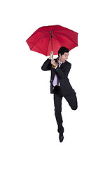 Image showing Happy insurance agent