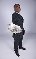Image showing Rich african businessman 