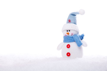 Image showing Christmas snowman