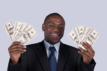 Image showing Rich african businessman 