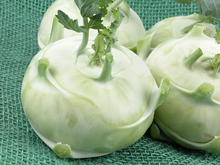 Image showing kohlrabi