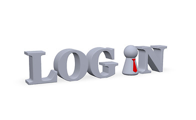 Image showing login