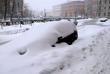 Image showing Saint-Petersburg Under Snow