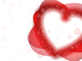 Image showing Happy Valentine's Day Neon Heart