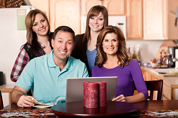 Image showing Family at home