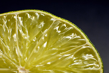 Image showing lemon fragment