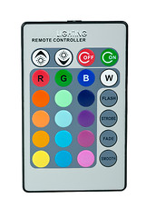 Image showing Remote controller for RGB LED lamp
