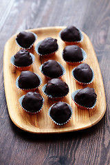 Image showing chocolate pralines