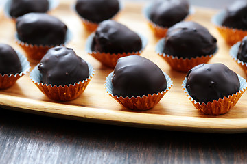 Image showing chocolate pralines