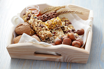 Image showing granola bars