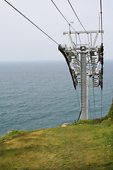 Image showing Cable railway construction