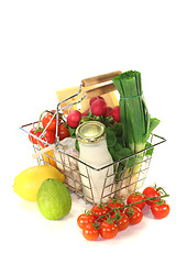 Image showing Shopping basket