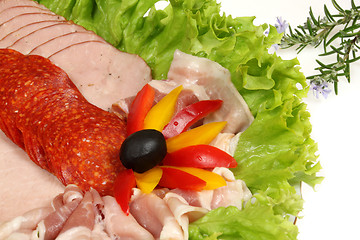 Image showing Cold cut