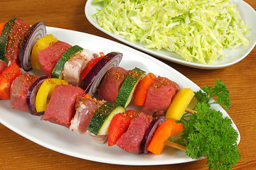 Image showing Shish kebab