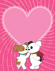 Image showing Puppy Valentine