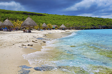 Image showing Curacao beach