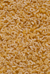 Image showing Soup spaghetti letters