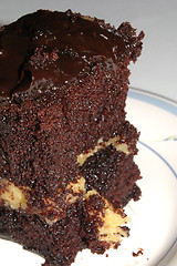 Image showing moist chocolate cake