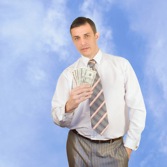 Image showing The successful businessman