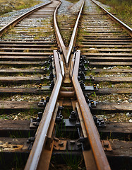 Image showing Railroad tracks