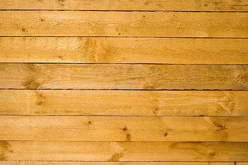 Image showing Wooden wall