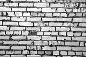 Image showing Old brick wall