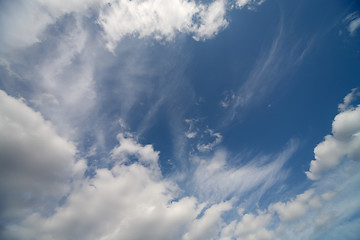 Image showing The cloudy sky