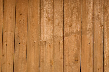 Image showing Wooden wall