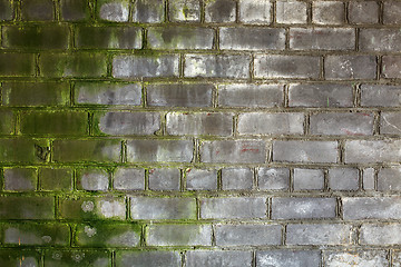 Image showing Brick old wall