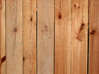 Image showing Wooden wall