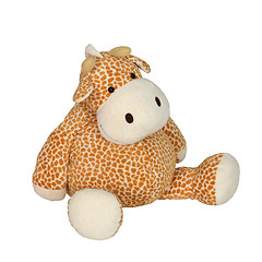 Image showing Toy giraffe on a white background