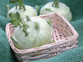 Image showing kohlrabi