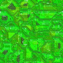 Image showing Computer Circuit Board Pattern