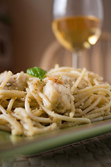 Image showing Chicken Pesto Pasta