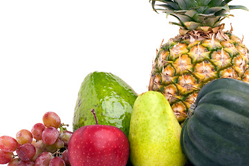 Image showing Fresh Fruits and Vegetables