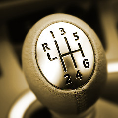 Image showing Gear lever