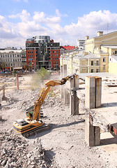 Image showing Urban renewal in the city centre