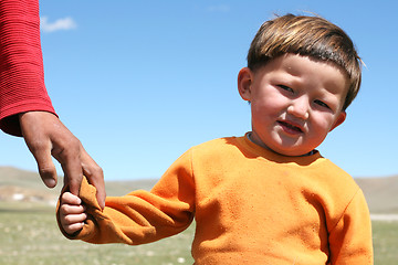 Image showing Mongolian boy