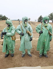 Image showing chemical protection suites