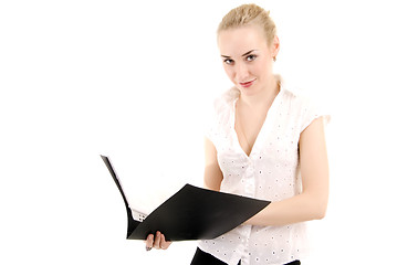 Image showing Young businesslady 