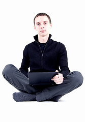 Image showing man with laptop 