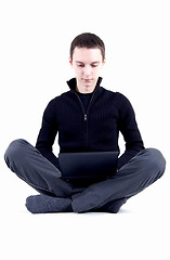 Image showing man with laptop 