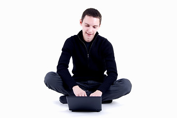 Image showing man with laptop