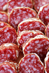 Image showing dried sausages
