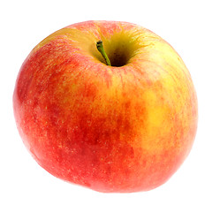 Image showing Red apple on white